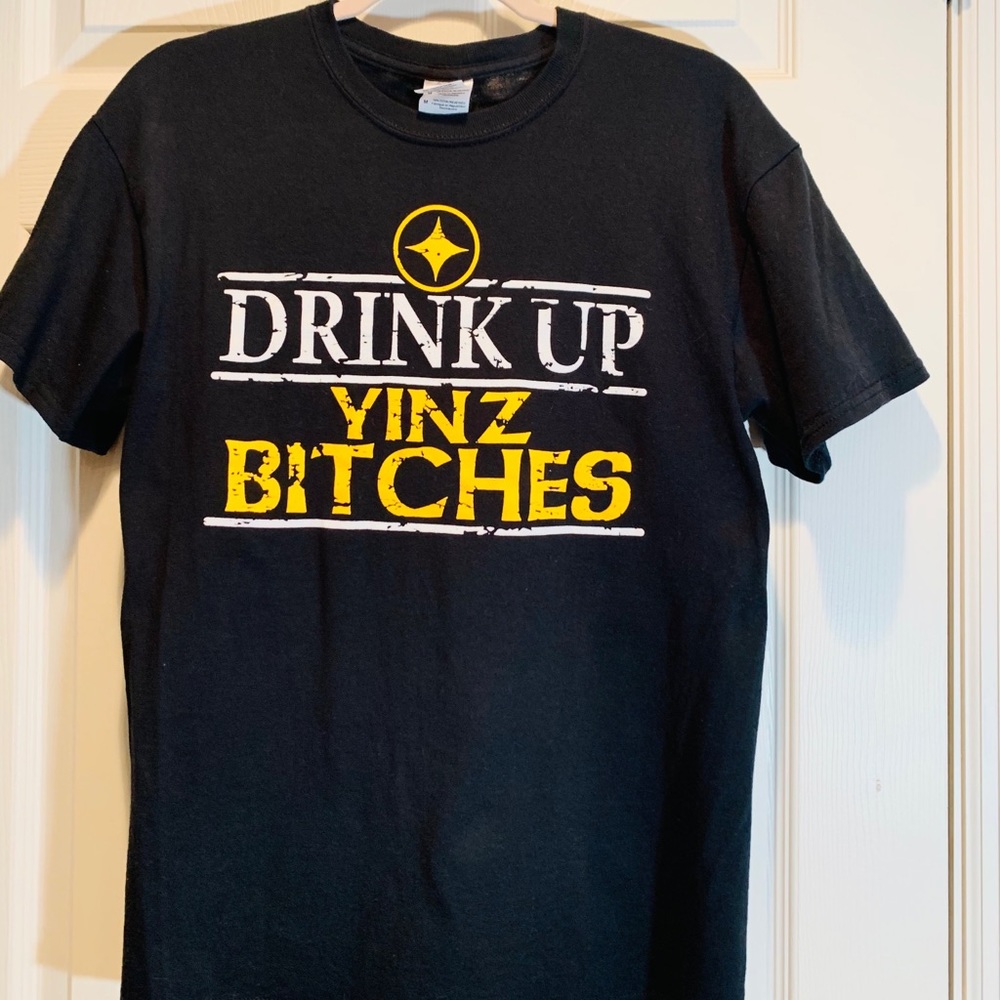 Pittsburgh Drink Up Yinz Tee